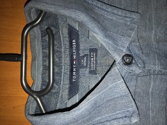 TOMMY HILFIGER originál jeans vzhľad pánske polotricko L/XL - 4