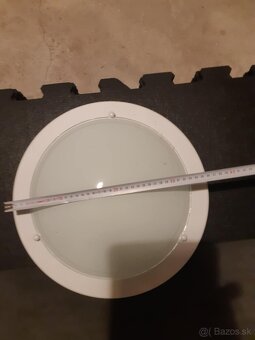 Drevené stropné svietidlá – 20 ks, priemer 30–35 cm - 4