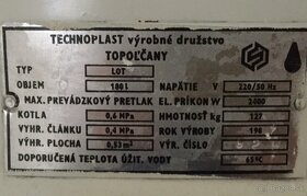 Kabínky, bojlery. - 4