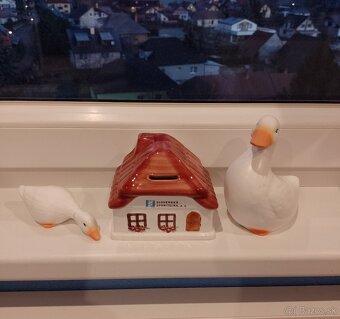 Keramika húsky a domček, - 4