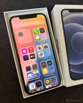 Iphone 12 64GB black - 100% batéria - 4