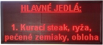 VEĽKÁ PROGRAMOVATEĽNÁ SVETELNÁ REKLAMA LED PANEL DISPLEJ - 4