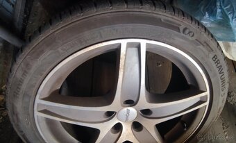 Predam 18" AL disky s pneu po 1 sezone - 4