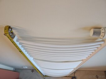 Radiátor rebríkový biely oblý 170x45 cm - 4