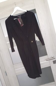 Nové krátke spoločenské šaty v.L - 4