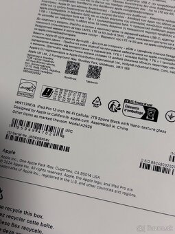 iPad Pro 13” M4 Cellular 2TB nanotextura - nepoužity - 4