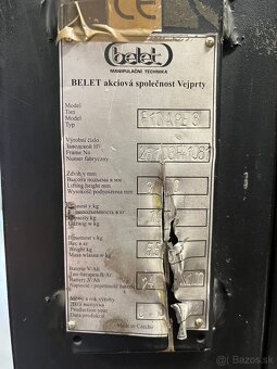 Elektrický vysokozdvižný vozík Belt - 4