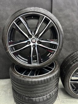 ✅ 5x112 r19 Seat leon Cupra bicolor top stav pneu 2024 rok - 4