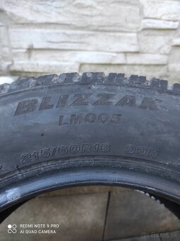 Zimné pneumatiky Bridgestone 215/60R16 98H - 4