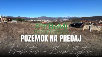 Stavebný pozemok 1208 m2, výhľad na mesto, Banská Bystrica - 4