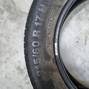 Letné pneumatiky 215/60 R17 CONTINENTAL DOT0717 - 4
