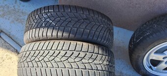 ALU Audi 5x112 a zimné Goodyear 205/60 R16 - 4