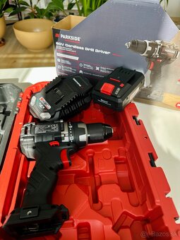 Parkside perfromance nová vrtacka 20v set nove - 4