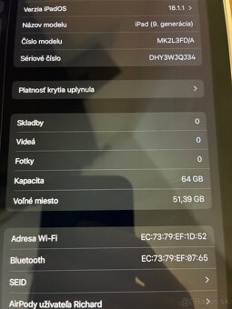 iPad 9. Generácie 64GB - 4
