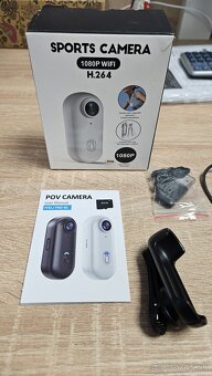 Športová kamera s príslušenstvom - 4
