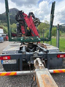 VOLVO FM 460 s prívesom a hydr. rukou Palfinger Epsilon - 4