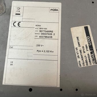 Predám elektrickú rúru MORA - 4