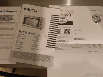 Mini rúra ECG 48 l - 4