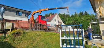 Autodoprava s hydraulickou rukou - 4