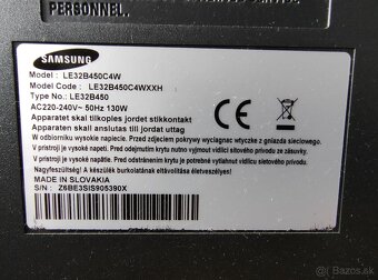 SAMSUNG LE32B450C4W - 4