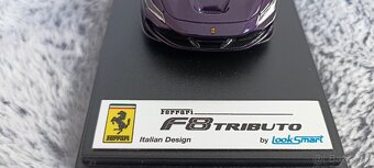 Predám model Ferrari F8 Tributo HKG 1:43 Looksmart - 4