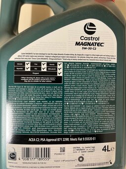 Castrol Magnatec 5w30 c2 4l - 4