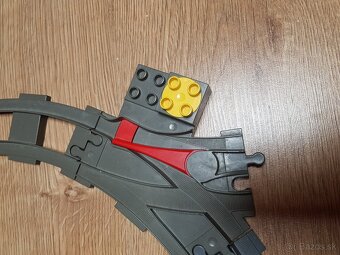 Lego duplo kolajnice, prechody vyhýbky - 4