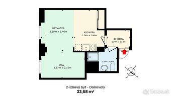 2-izbový byt na Donovaloch - 4