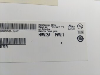 predám 15,6" LED LCD display 40 pin ,napájanie vpravo - 4