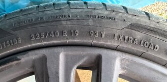 Elektróny 5x120 r19 + letné gumy - 4