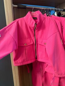Kratka bunda ružova Paparazzi fashion - 4