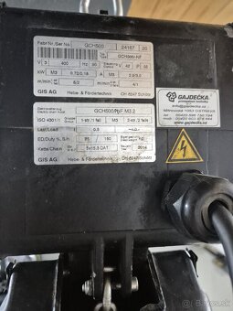 GIS el. kladkostroj 500kg - 4