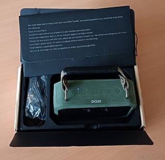 Predám maličky Bluetooth repruduktor DOSS Traveler - 4