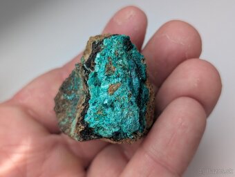 Minerály - chalkofylit, Ľubietová - 4