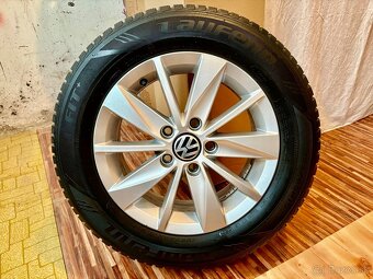 VW GOLF LYON 5X112 R15 6J ET43 + zimne pneu - 4