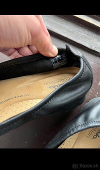 Damske kozene baletky, CLARKS Comfort, nove 40 velkost - 4