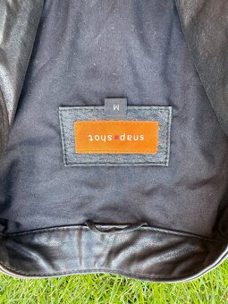 🏍️ Kožená motorkárska bunda SnapShot + rukavice Hein Gerick - 4