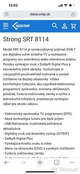 Strong 8114 DVB-T prijímač, DVB-T prijímač - 4