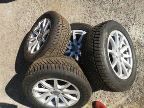 Alu disky + zimne pneumatiky Audi Q3 R16 - 4