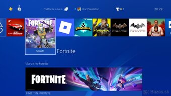 PS4 PLAYSTATION 4 SLIM + 2X OVLADAC + HRY - 4