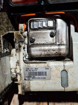 Benzínová reťazová píla stihl ms170 - 4
