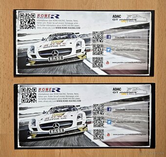 Engel a Bastian Rowe Racing Mercedes GT autogramy - 4