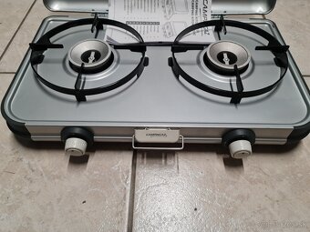 Kempingový plynový varič s 2 platňami Campingaz Kitchen Kit - 4