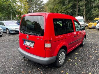 Volkswagen Caddy Life 1.6MPI 75 kW klima tažné serviska 2008 - 4
