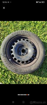 Zimné pneu 205/55/R16 + disky+ puklice VW Passat - 4