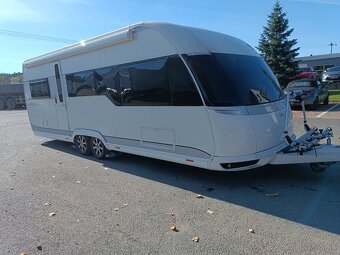 Hobby 610 UL Premium obytný přívěs 2016 Markýza,solar - 4