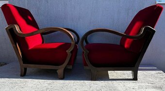 Art Deco kreslá - F134 - 4