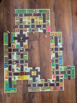 DJECO puzzle - Mesto (skladacia dráha - cesta) - 4