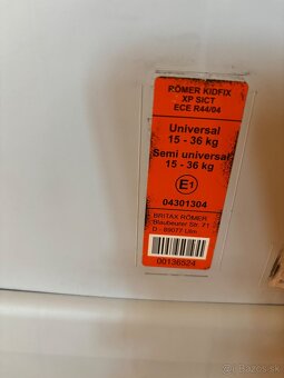 Britax Römer Kidfix xp sict 15-36kg - 4