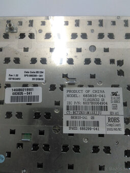 Klávesnica 642760-041 HP 8460/ 8470 - 4